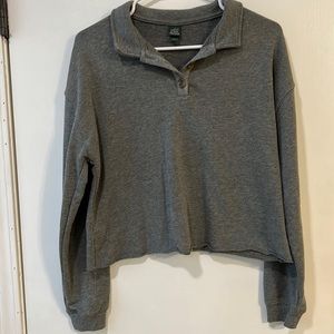 Cropped Collared Shirt